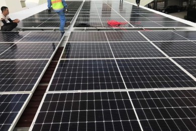Dự án điện năng lượng mặt trời 30KW Lưu trữ 3 pha anh Trung Quế Võ, Bắc Ninh