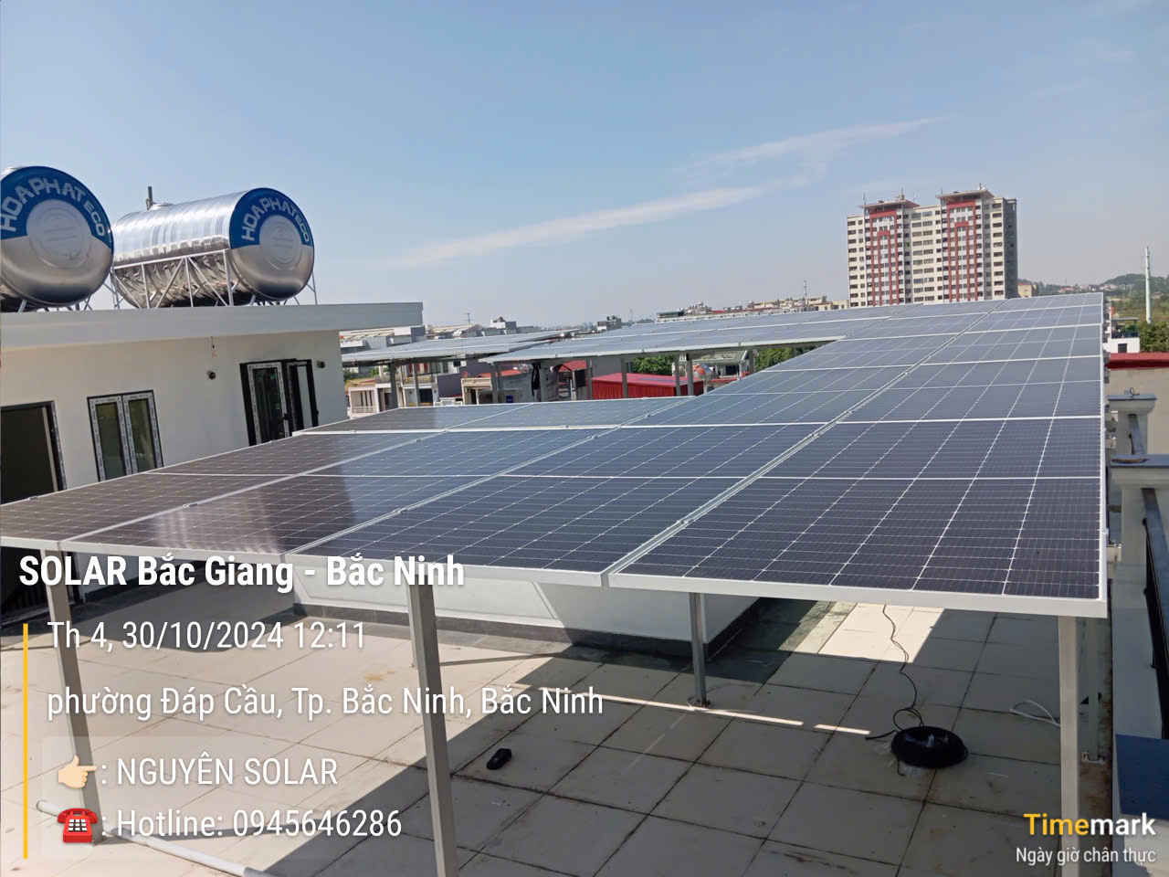 Hình ảnh BNTechcom Solar lắp đặt.